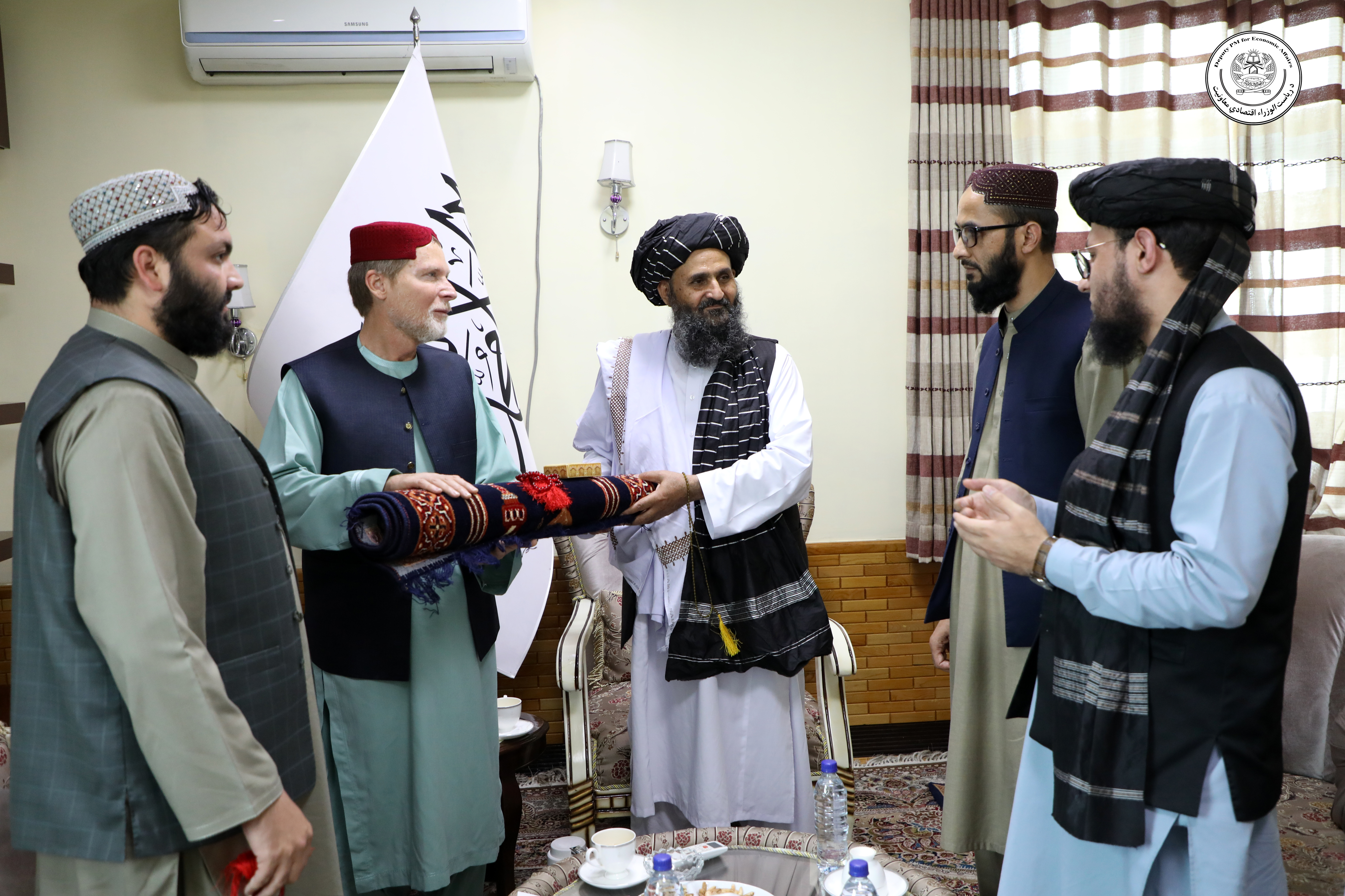 Hajji Mullah Abdul Ghani Beradar Akhund met with Jebrael Omar