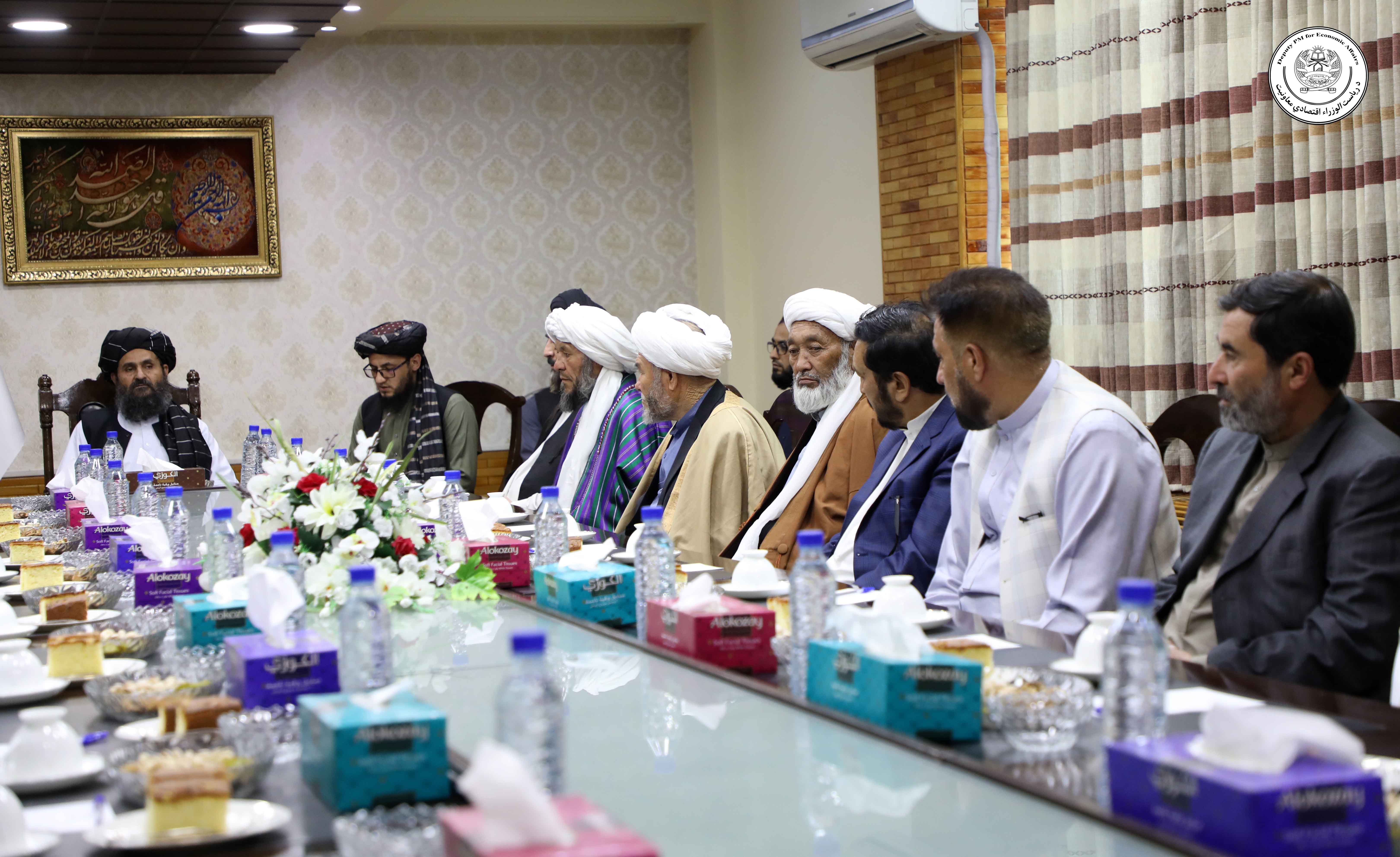 Meeting with Shia scholars and elders
