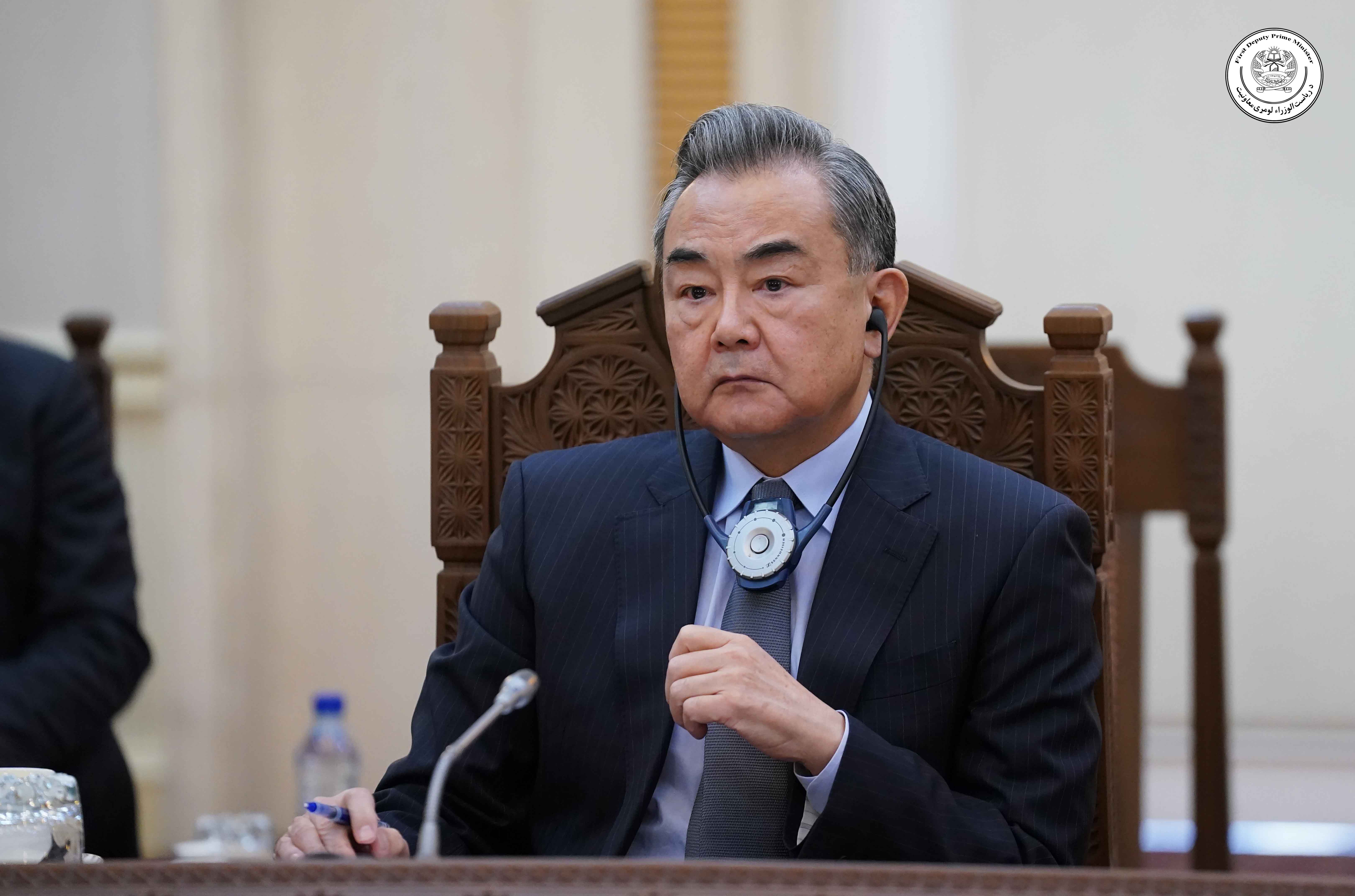 Wang Yi, Foreign Minister of the People's Republic of China, meets with First Deputy PM