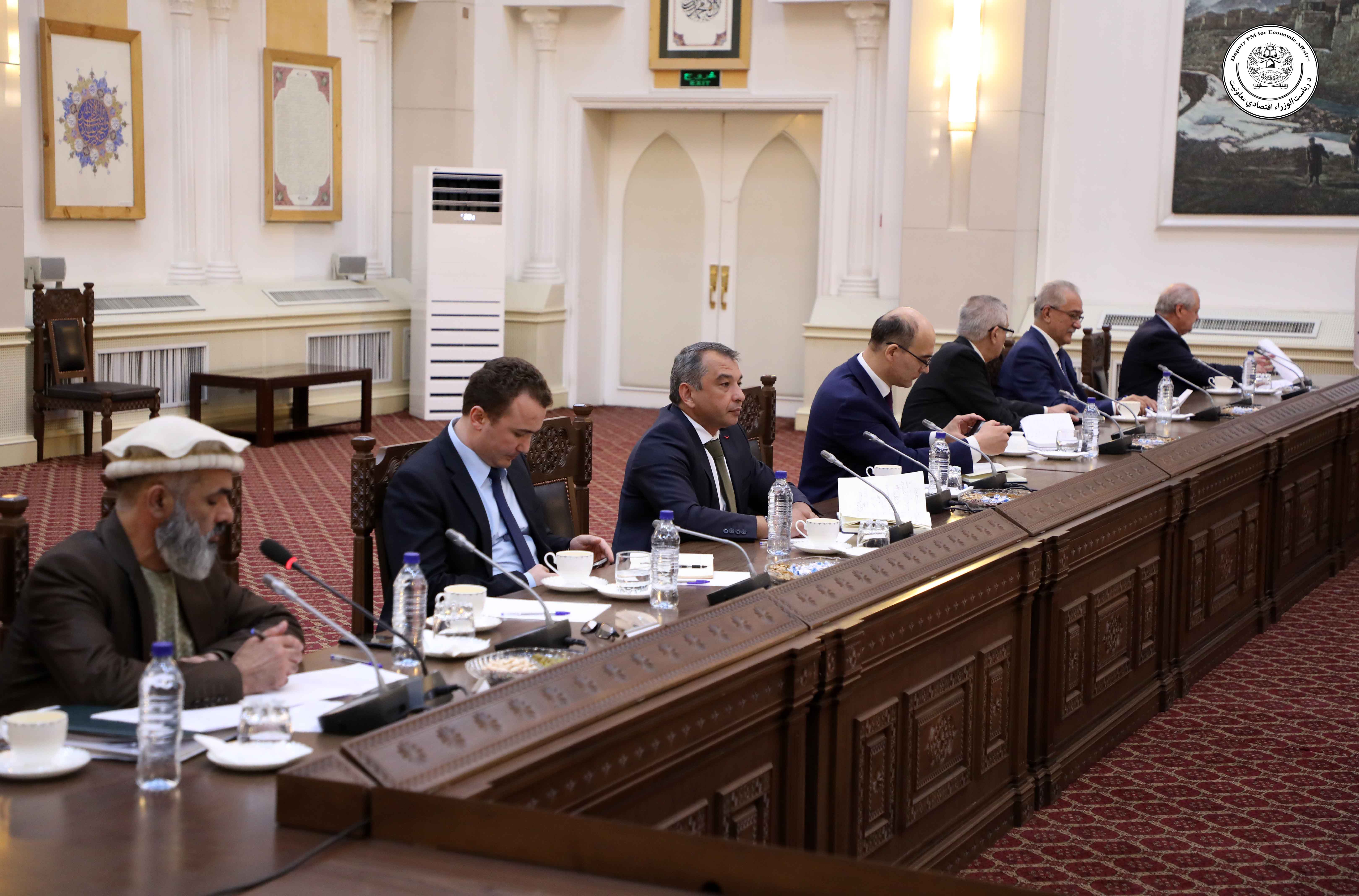 معاون اقتصادی ریاست‌الوزراء با مشاور شورای امنیت ملی اوزبیکستان دیدار کرد