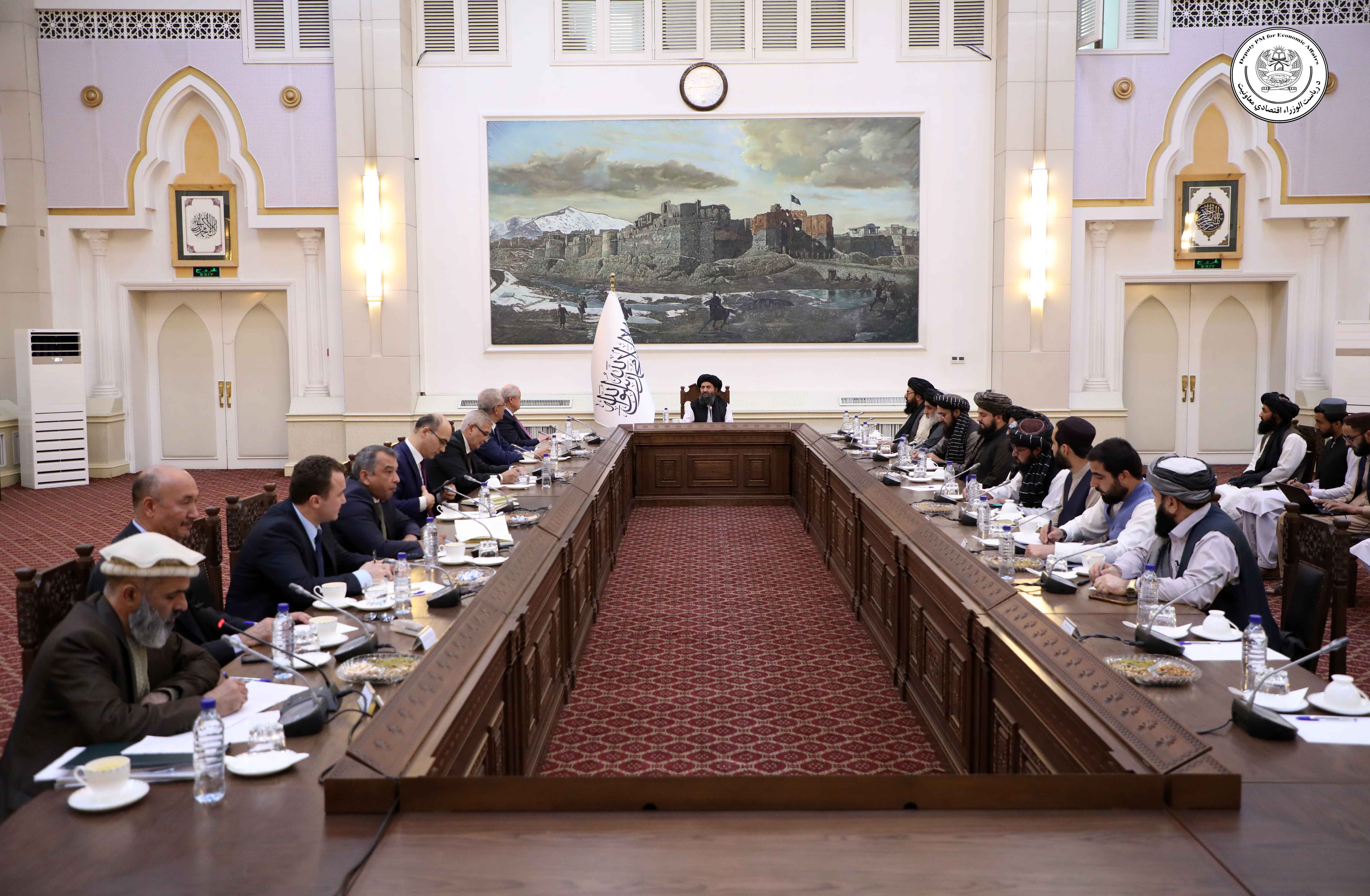 معاون اقتصادی ریاست‌الوزراء با مشاور شورای امنیت ملی اوزبیکستان دیدار کرد