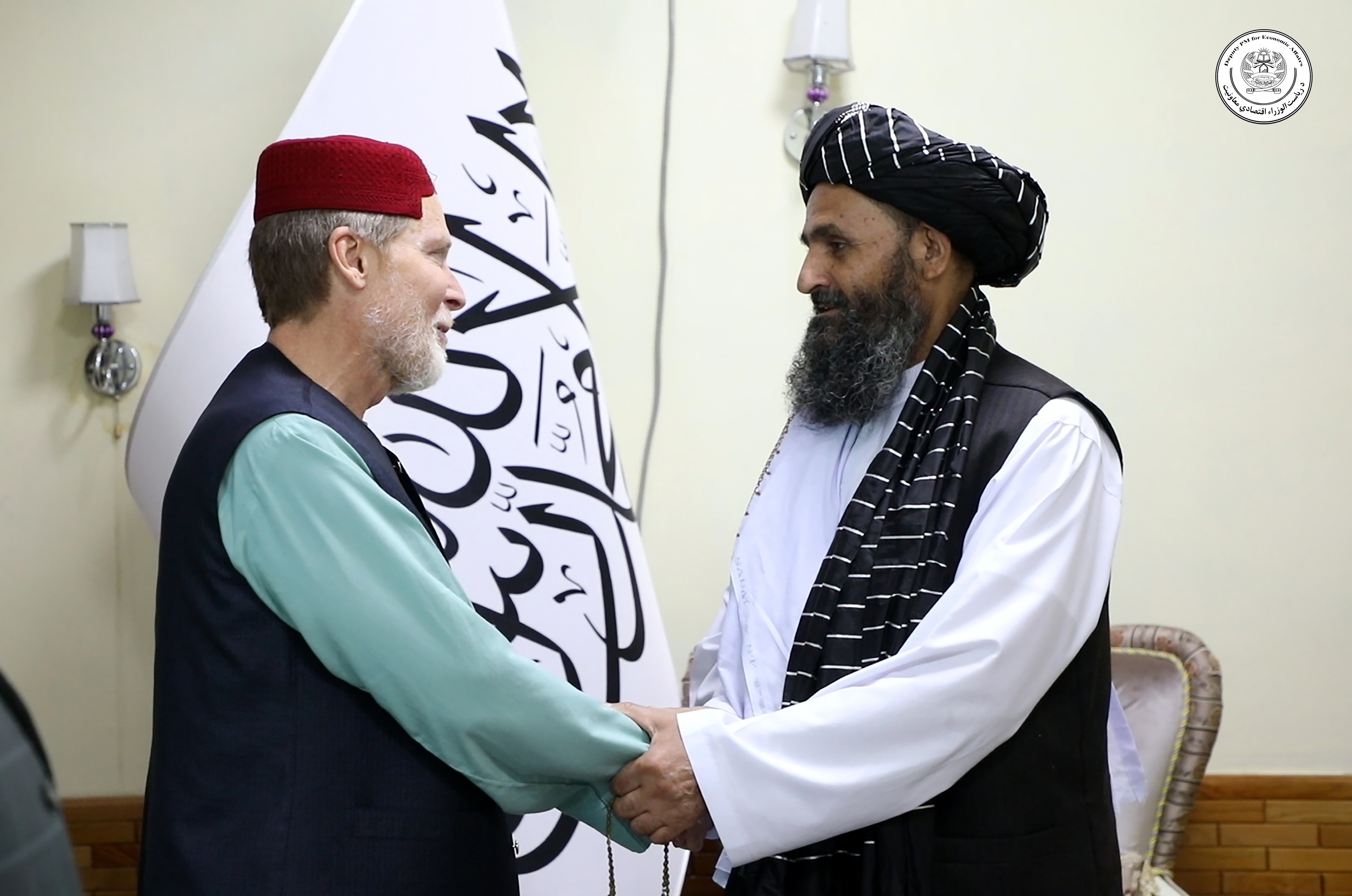 Hajji Mullah Abdul Ghani Beradar Akhund met with Jebrael Omar