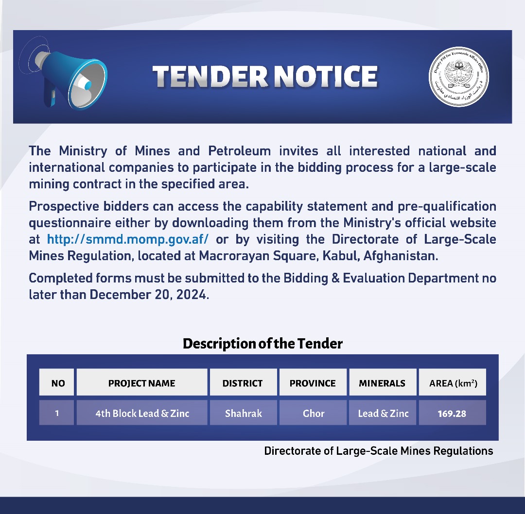 Tender Notice!