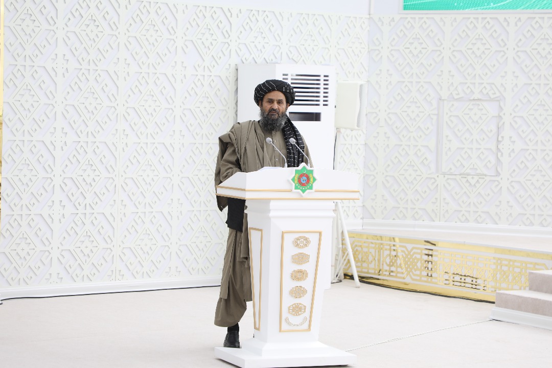 د ریاستالوزراء اقتصادي مرستیال محترم ملا عبدالغني برادر اخوند په مشرۍ د اسلامي امارت لوړي پلاوي او د دوست هېواد ترکمنستان ملي رهبر ښاغلي قربانقلي بردي محمدوف او ورسره مل پلاوي د روان ۱۴۰۴ لمريز کال د ميزان مياشتې په ۲۸مه نېټه د افغانستان په خاوره کې د ټا