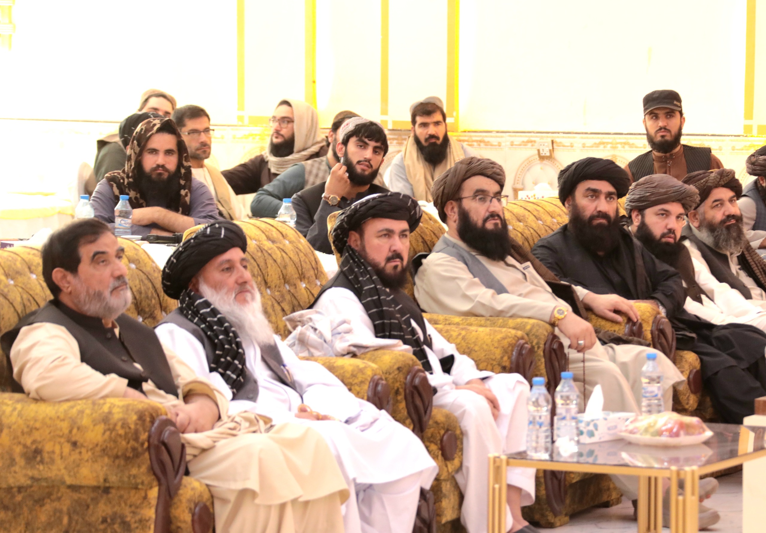 محترم ملا عبدالغني برادر اخوند بغلان ولایت کې د صنعتي پارک د جوړیدو چارو پرانیسته وکړه