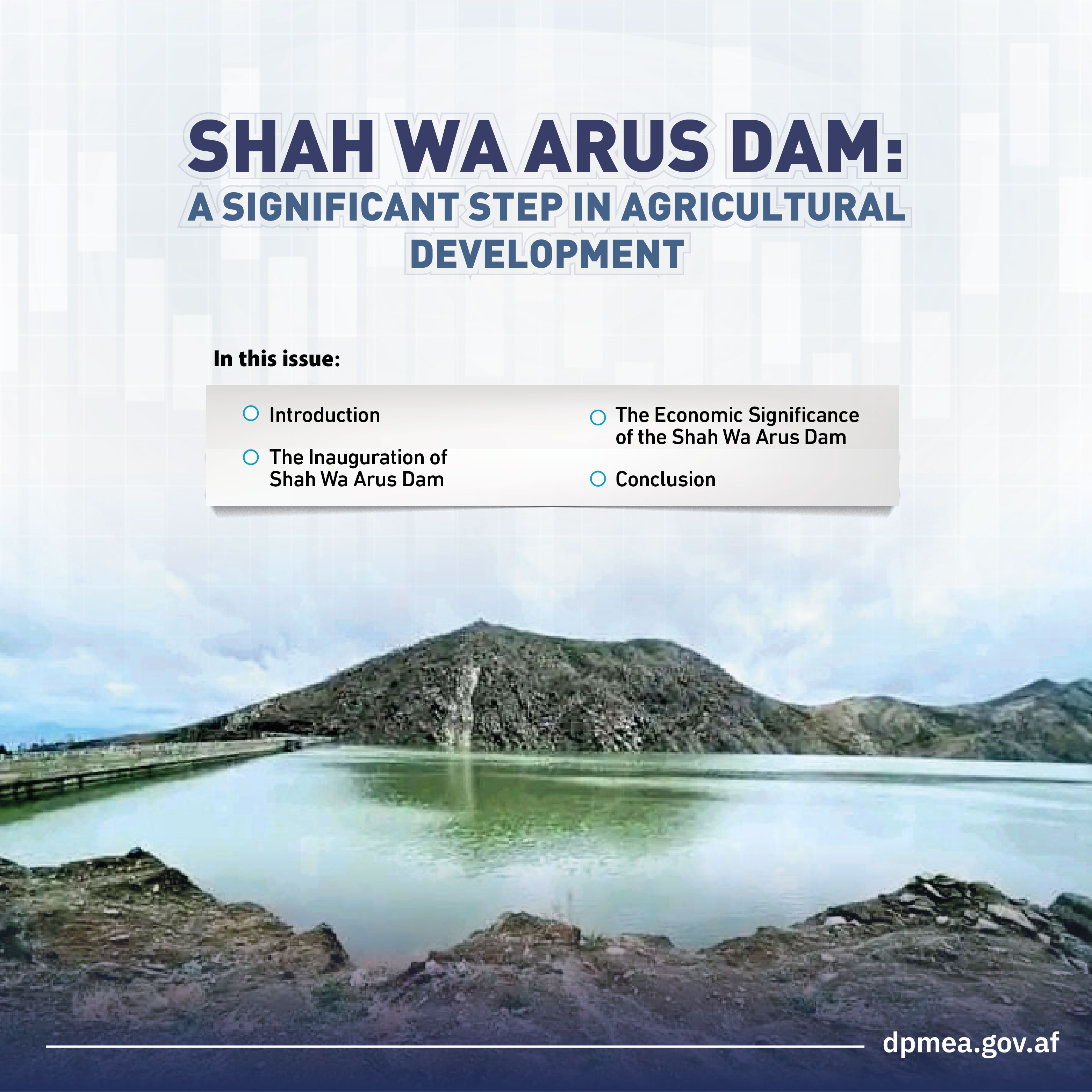 Shah Wa Arus Dam: A Significant Step in Agricultural Development